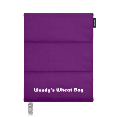 40cm x 30cm (3 Compartments) - Purple Cotton Fabric