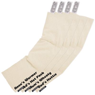 Pack of 4 (47cm x 12cm) - Natural Organic Cotton