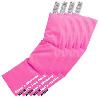 Pack of 4 (47cm x 12cm) - Hot Pink Cotton Fabric
