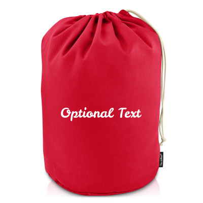 XL (75cm x 45cm base) - Red Cotton Fabric