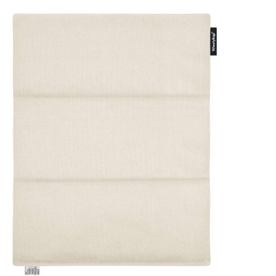 (Wheat Filling) 40cm x 30cm (3 Compartments) with No Icon - Natural Organic Cotton (Unscented) (Personalised with Text)