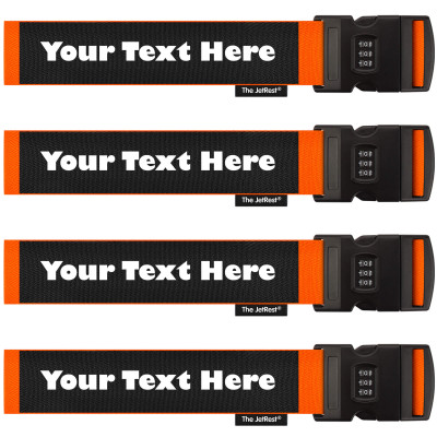 (180cm) - Orange (Personalised with Text)
