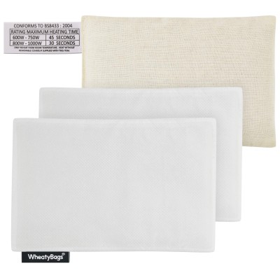 - 15cm x 10cm - Natural Value Cotton Fabric and Removable Covers