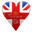 Branded Cushion Heart Shaped (Full Colour) by BMPM®