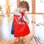Kids Painting Apron with Paint and Craft Icon made of Water Resistant Fabric