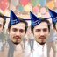 Personalised Full Colour Card Photo Face Mask Bunting Kit from HappySnapGifts®