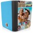 (UK Standard 21cm) (No Icon) Sky Blue (Personalised with Text)