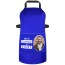 (70cm x 55cm) with License to Grill Icon - Royal Blue Cotton Fabric (Personalised with Text) and Photo Printed Pocket