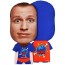 Regular Size with Thunder & Wind Design Soft Velvet Polyester Fabric (Personalised with Text)