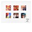 White Mock Suede Polyester Fabric 4 inch / 10cm (6 Photos) (Personalised with Text)